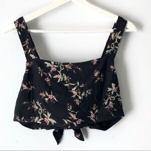 American Eagle Floral Crop Top